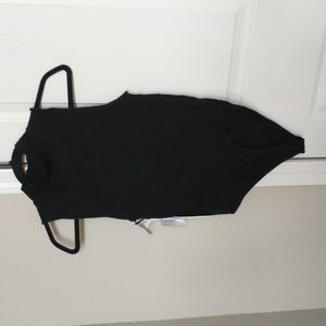 Good American | Seamless Ribbed Mock Neck Bodysuit NWT